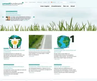 Umweltbundesamt.at(Umweltbundesamt) Screenshot