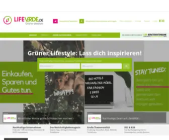 Umwelthauptstadt.de(Entdecke Nachhaltigen Lifestyle) Screenshot