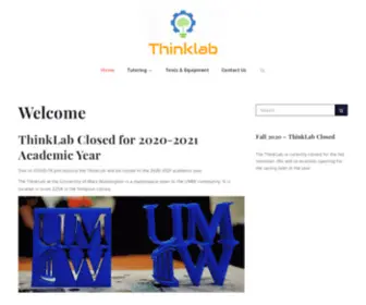 Umwthinklab.com(UMW Domains) Screenshot