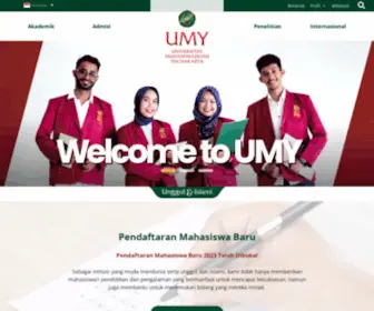 Umy.ac.id(Unggul dan Islami) Screenshot