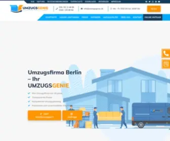 Umzugsgenie.de(Umzugsfirma Berlin) Screenshot