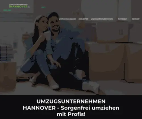 Umzugsunternehmen-Hannover.de(Umzugsunternehmen Hannover) Screenshot