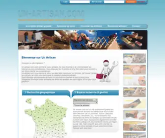 UN-Artisan.com(Annuaire artisan plombier artisans macon devis electricien carreleur platrier plaquiste terrassier) Screenshot