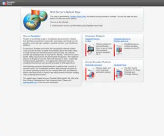 UN-Elec.com(Default Parallels Plesk Panel Page) Screenshot