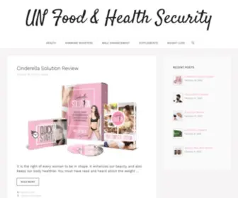 UN-Foodsecurity.org(UN Food & Health Security) Screenshot