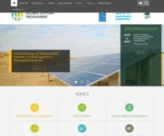 UN-GSP.org(Global Support Program) Screenshot