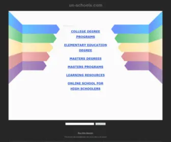 UN-Schools.com(un schools) Screenshot