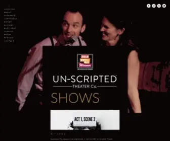 UN-Scripted.com(Un-Scripted Theater Company) Screenshot