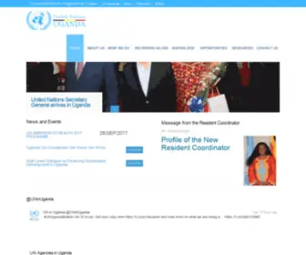 UN-Ug.org(UN IN UGANDA) Screenshot