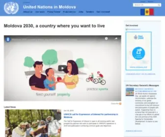 UN.md(United Nations in Moldova) Screenshot