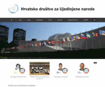 Una-Croatia.org(Naslovna) Screenshot