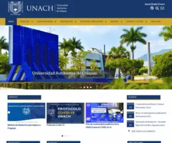 Unach.mx(Universidad Autónoma de Chiapas) Screenshot