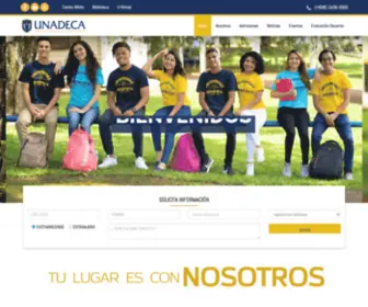 Unadeca.net(Inicio) Screenshot
