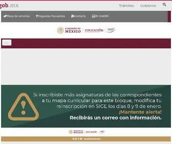 Unadmexico.mx(Educación Superior) Screenshot