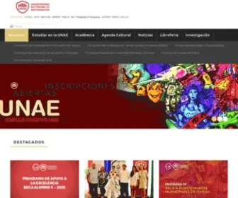 Unae.edu.py(Universidad Autónoma de Encarnación (UNAE)) Screenshot