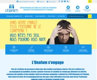 Unafam.org(Unafam) Screenshot