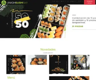 Unaghisushibar.com(Unaghisushibar) Screenshot