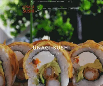 Unagi-Sushi.com(Unagi) Screenshot