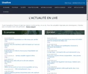 Unalive.fr(Toute l'actualité du web résumée chaque jour) Screenshot