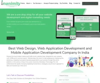 Unanimitytech.in(Digital Marketing Agency Kolkata) Screenshot