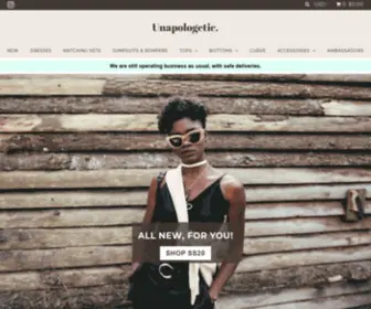 Unapologeticofficial.com(Unapologetic) Screenshot