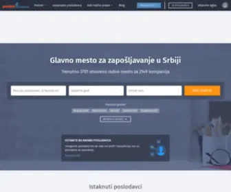 Unapredicv.com(Posao Srbija) Screenshot