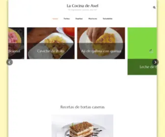 Unarecetamas.com(Recetas de tortas caseras) Screenshot