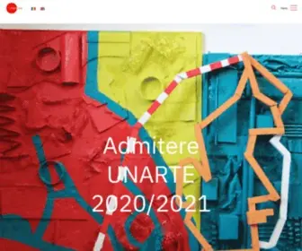 Unarte.org(Facultatea de Arte Plastice (FAP)) Screenshot