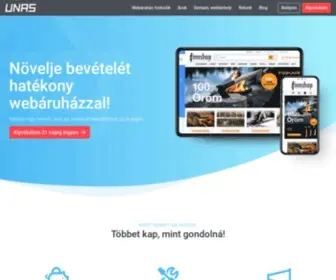Unas.eu(Web) Screenshot