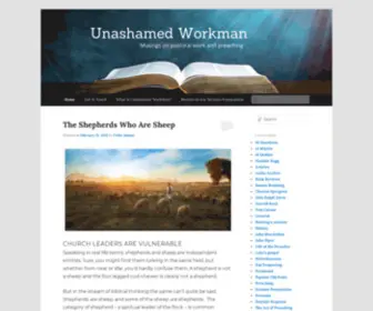 Unashamedworkman.org(Unashamed Workmen) Screenshot