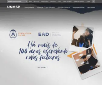 Unasp.br(Centro Universitário Adventista de São Paulo) Screenshot