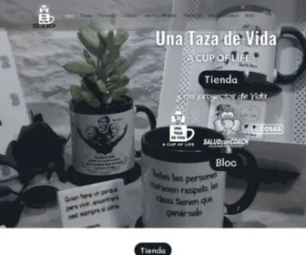 Unatazadevida.es(Una Taza de Vida) Screenshot