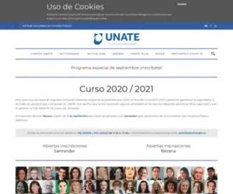Unate.org(Todo sobre el alumnado) Screenshot
