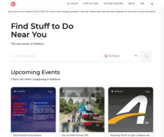 Unation.com(Find Stuff to Do Near You) Screenshot