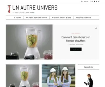 Unautreunivers.fr(Un Autre Univers) Screenshot