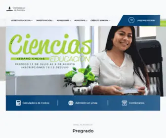 Unav.edu.mx(Universidad de navojoa) Screenshot