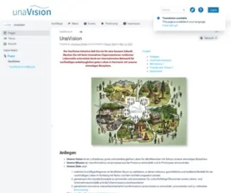 Unavision.eu(Public Pages (EN)) Screenshot