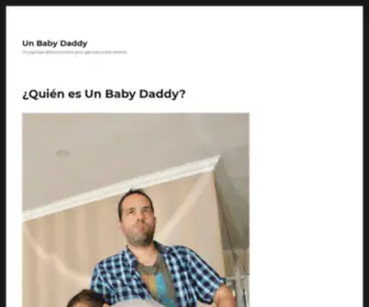 Unbabydaddy.com(Un Baby Daddy) Screenshot