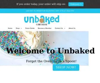 Unbakedbar.com(Unbaked) Screenshot