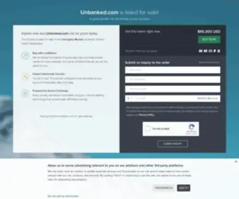 Unbanked.com(De beste bron van informatie over unbanked) Screenshot