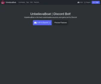 Unbelievaboat.com Screenshot