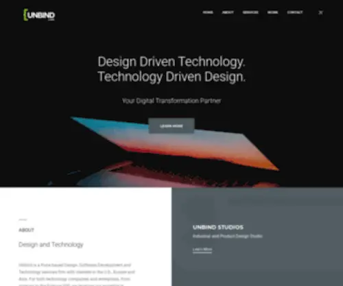 Unbindlabs.com(Unbind Labs) Screenshot