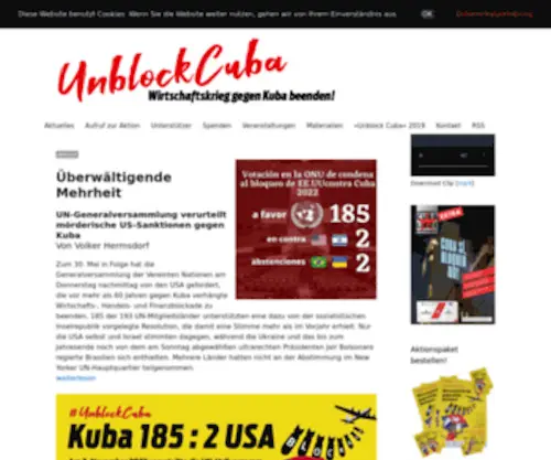 Unblock-Cuba.org(Unblock Cuba) Screenshot