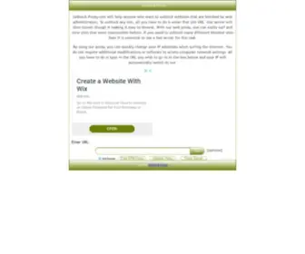 Unblock-Proxy.com(Unblock Proxy) Screenshot