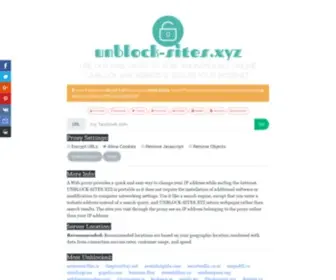 Unblock-Sites.xyz(Unblock Sites) Screenshot
