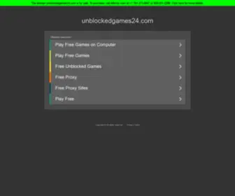 Unblockedgames24.com(Unblocked Games) Screenshot