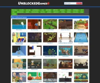 Unblockedgames6.com(UNBLOCKED GAMES) Screenshot