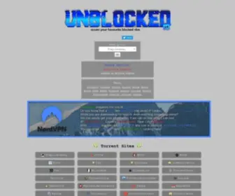 Unblocked.icu(Unblocked 4.0) Screenshot