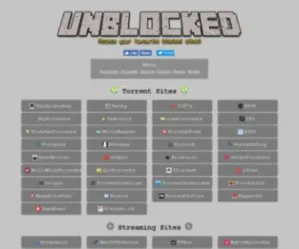 Unblocked.pw(Access your favourite blocked sites) Screenshot