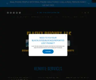 Unblockmysamsung.com(Flashy Phones Digital Unlock Shop) Screenshot